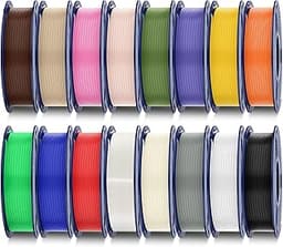 SUNLU Pack 16 Couleurs PLA+