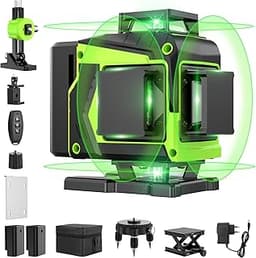 Niveau Laser Chantier Autonivelant 360° x 4