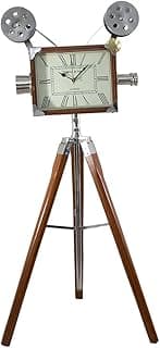 Horloge de sol sur trépied style studio