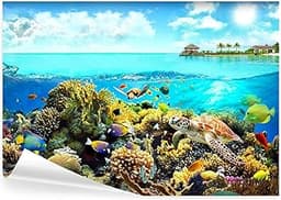 Papier Peint Panoramique Aquarium 300x210 cm