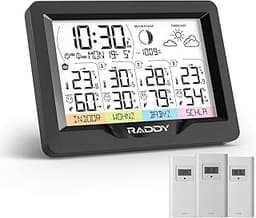 Raddy WF-60M Station météo sans fil