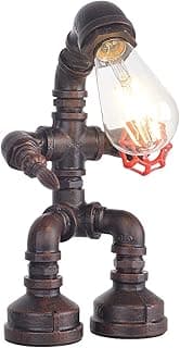 Lampe Robot Steampunk