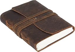 Journal en cuir artisanal