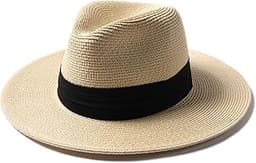 FURTALK Panama Unisexe Chapeau de Paille