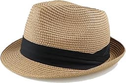 Chapeau de paille pliable HilyBony