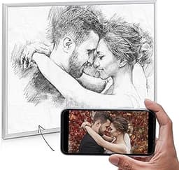 codiarts – Portrait personnalisé style crayon