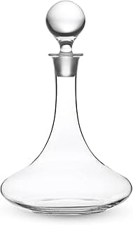 Peugeot Capitaine Carafe à vin, Pour vins rouges jeunes, Inclus : 1 carafe et 1 bouchon, Hauteur : 26 cm, Contenance : 75 cl