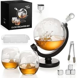 Carafe globe à whisky
