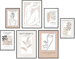 Lot de 7 posters Bauhaus/Matisse