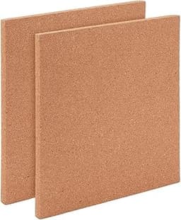 OLYCRAFT surfaces de travail en liège 30,5 x 30,5 cm (x2)