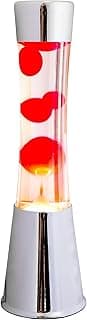 Lampe à lave rouge