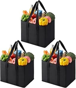 VENO Lot de 3 Sacs réutilisables
