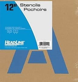Headline Sign – Ensemble de pochoirs Lettres majuscules