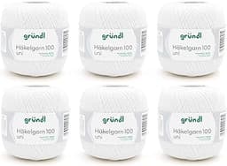 Gründl – Fil à crochet 100 uni
