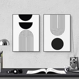 Lot de 2 posters abstraits