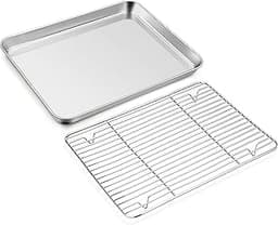 Plaque de cuisson inox + grille Joyfair