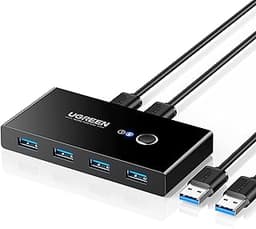 UGREEN Switch USB 3.0 (2 PC — 4 ports)
