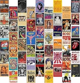 Kit collage mural vintage