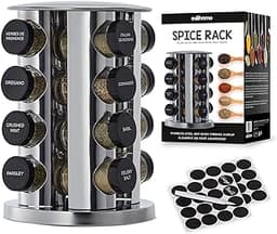 edihome – Carrousel à épices, 16 pots