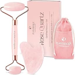Rouleau & Gua Sha Quartz Rose