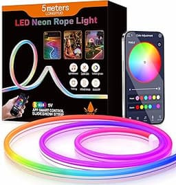 Aurevita Bande LED Néon RGB-IC