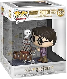 Funko Pop! Deluxe: HP Anniversary - Harry Potter Pushing Trolley