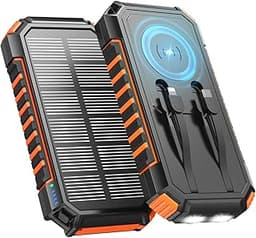 ADDTOP power bank solaire 27000 mAh
