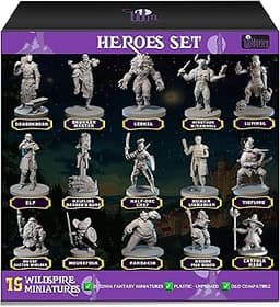 Set de 15 Figurines Héros & PNJ