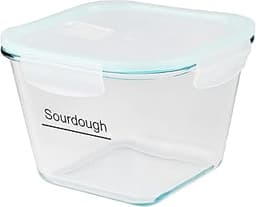 Bocal à levain 2 L en verre borosilicaté