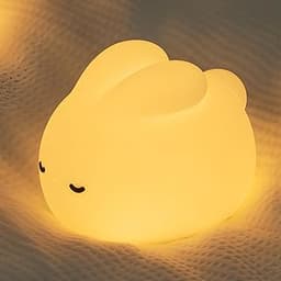 Veilleuse lapin silicone rechargeable