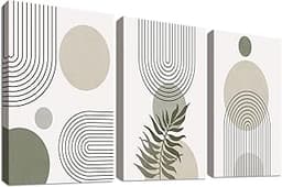Triptyque abstrait 3 pcs