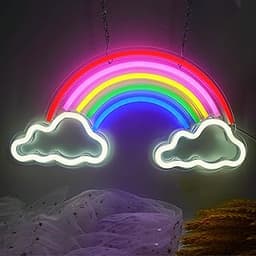 Enseigne néon Arc-en-ciel