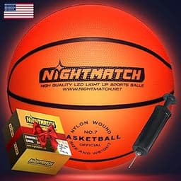 NIGHTMATCH Ballon de Basket LED