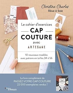 Le cahier d'exercices CAP couture avec Artesane