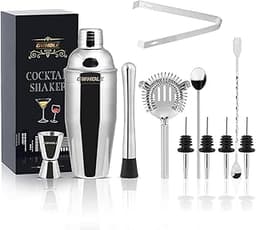 Shaker Cocktail INOX 11 Pièces