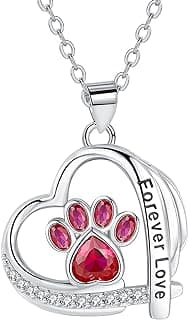 Collier Cœur Arrebol