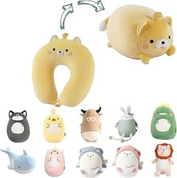 Peluche-coussin 2-en-1