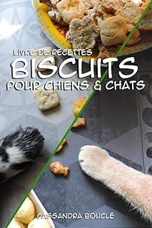 Livre recettes biscuits chiens & chats