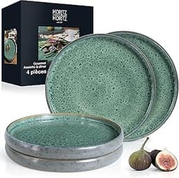 Assiettes Plates en Grès SOLID