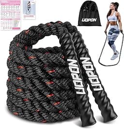 Corde à sauter lestée 0,6 kg avec poster