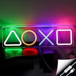 Panneau néon pour gamer