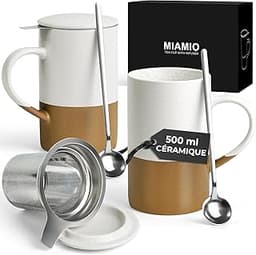 MIAMIO Set de tasses à thé