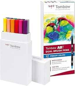 Lot de 12 feutres pinceau Tombow