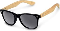 Navaris lunettes de soleil bambou