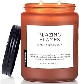 M&SENSE Bougie parfumée Flammes Ardentes