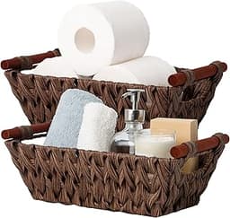 GRANNY SAYS Paniers Rangement Osier, Lot de 2