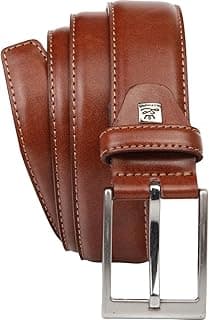 Ceinture en cuir de vachette Lindenmann