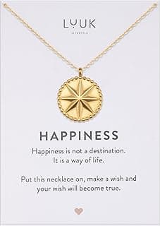 Collier Rose des vents LUUK LIFESTYLE