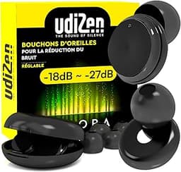 Bouchons d'oreilles Antibruit UdiZen Aurora