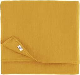 Nappe Lin Jaune Moutarde